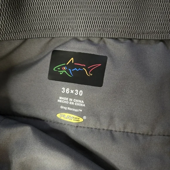 Greg Norman Shark Men’s Flat Front Golf Pants NWOT Size 36/30 - Picture 4 of 5